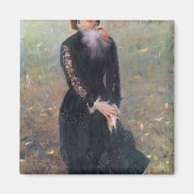 Retrato de señora Eduardo Pailleron, 1879 Imán Para Frigorifico