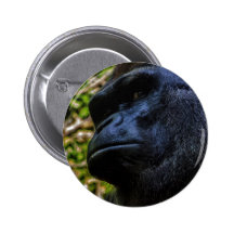 Retrato del gorila pin