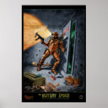 Retreating Excavator :: The Mutant Epoch Posters