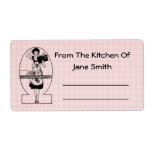 Retro 1930s Kitchen Labels