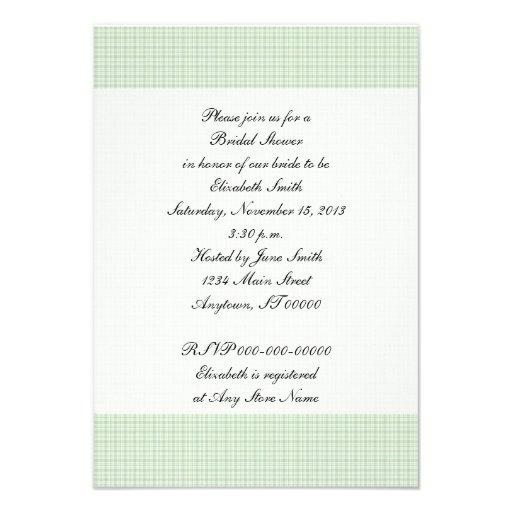 Retro 1940s Bridal Shower V2 Custom Announcements