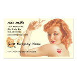 Retro 1940s Love Business Cards