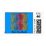 Retro 1950 / 1960 Pop Beads Stamp