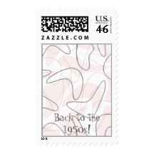 Retro 1950 Boomerang Postage