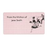 Retro 1950s Kitchen Labels