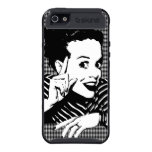 Retro 1950s Scolding Woman iPhone 5 Cases
