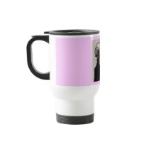 Retro 1960 Travel Mug ~ Beehive Hairdo