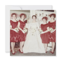 Retro 1960s Bridal Shower Custom Invite
