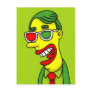 Retro 3D Post Card