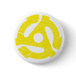 Retro 45 RPM Pinback Button