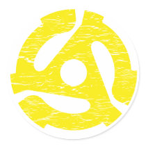 Retro 45 RPM stickers by teesed Retro 45 RPM stickers
