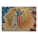 Retro 4th of July Card