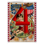Retro 4th of July Card