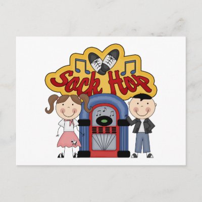 Sock Hop Cartoon