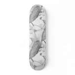 Retro 70s Bikini Girl Skate Board Decks