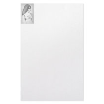 Retro 70's Fashion Model Stationery