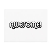 Retro 80s Awesome! Design postcards by angela65 Retro 80s Awesome! Design postcards