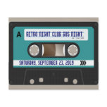 Retro 80s Cassette Mixtape Personalized Flyer Design