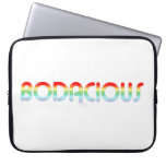 Retro 80s Era Style Bodacious Slang Pop Culture Laptop Sleeve Case Retro 80s Era Style Bodacious Slang Pop Culture Laptop Sleeve Case