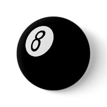 Retro 8-Ball Buttons