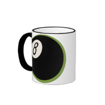 Retro 8-Ball Coffee Mug