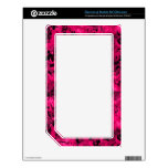 Retro Abstract Magenta Pink NOOK Color Skin
