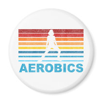 Retro Aerobics magnets