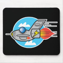 retro aeroplane jet mousepads by doonidesigns retro aeroplane jet mousepads