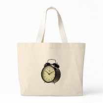 Retro alarm clock canvas bags