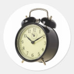 Retro alarm clock sticker