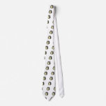 Retro alarm clock necktie
