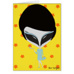 Retro Alien Greeting Cards