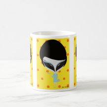 Retro Alien Coffee Mug