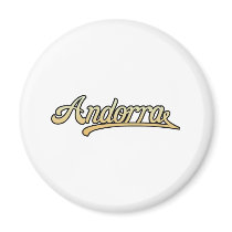 Retro Andorra magnets by teyes143 Retro Andorra magnets