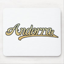 Retro Andorra mousepads by teyes143 Retro Andorra mousepads