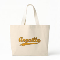 Retro Anguilla Canvas Bags