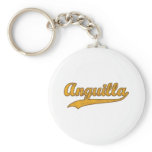 Retro Anguilla Key Chain