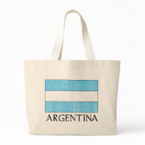 Retro Argentina Flag Bag