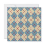 Retro Argyle Invitations