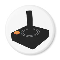 Retro Atari Joystick magnets by strk3 Retro Atari Joystick magnets