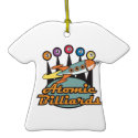 retro atomic billiards sign