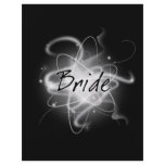 Retro Atomic Bride - Black & White