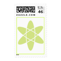Retro Atomic Era Postage postage