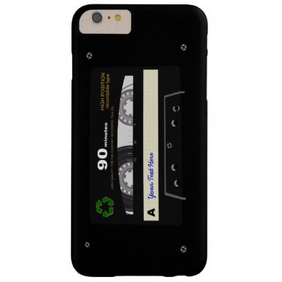 Retro Audio Cassette Mix Tape Barely There iPhone 6 Plus Case