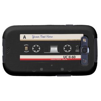 Audio Cassette Mix Tape Samsung Galaxy S3 Ca Samsung Galaxy SIII Case
