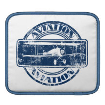 Retro Aviation Art Sleeves For iPads