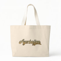 Retro Azerbaijan Tote Bag