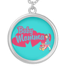 Retro Baby Momma funny Jewelry