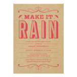 Retro Baby Shower Invitations