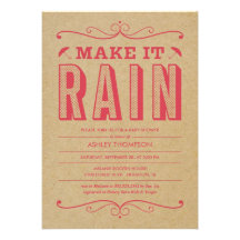 Retro Baby Shower Invitations